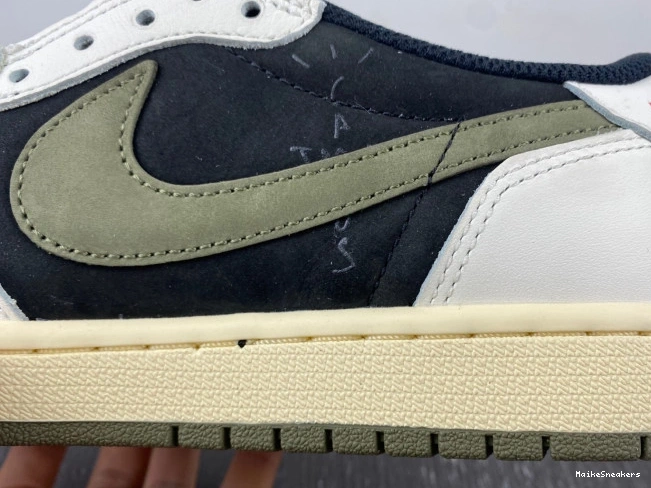 MaikeSneakers 1 Travis Low OG WMNS Air Olive DZ4137-106 Scott x Jordan 0717